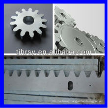 Steel zinc plated M6 gear rack 40*15*1000mm